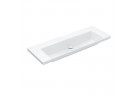 Меблевий умивальник Villeroy & Boch Subway 3.0, 130x47cm, без переливу, без отвору na armaturę, Stone White CeramicPlus