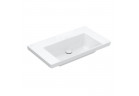 Меблевий умивальник Villeroy & Boch Subway 3.0, 80x47cm, без переливу, без отвору na armaturę, Weiss Alpin