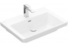 Меблевий умивальник Villeroy & Boch Subway 3.0, 65x47cm, z переливом, otwór na armaturę, Weiss Alpin