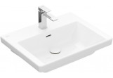 Меблевий умивальник Villeroy & Boch Subway 3.0, 60x47cm, z переливом, otwór na armaturę, Weiss Alpin