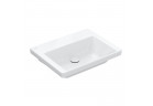 Меблевий умивальник Villeroy & Boch Subway 3.0, 60x47cm, без переливу, без отвору na armaturę, шліфований низ, Weiss Alpin CeramicPlus