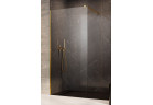 Душова кабіна Walk-In Radaway Modo New Gold II 85, скло прозоре, 85x200cm, profil золотий