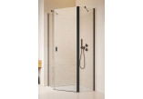 Двері душові Radaway Nes Black KDS II 120, праве, 1200x2000mm, profil чорний