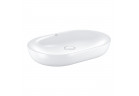 Умивальник на стільницю Grohe Essence, 60x40cm, без переливу, PureGuard, білий альпійський