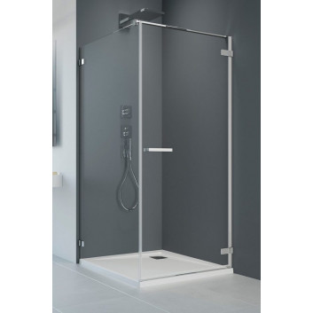 Двері кабіни prysznicowej Radaway Eos DWD+2S, 120cm, двостулкові, скло прозоре, profil хром