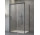 Фронт для душової кабіни Radaway Idea Black KDS 160, двері ліве, скло прозоре, 1600x2005mm, profil чорний