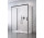 Фронт для душової кабіни Radaway Idea Black KDJ+S 130, ліве, розсувні, скло прозоре, 1300x2005mm, profil чорний