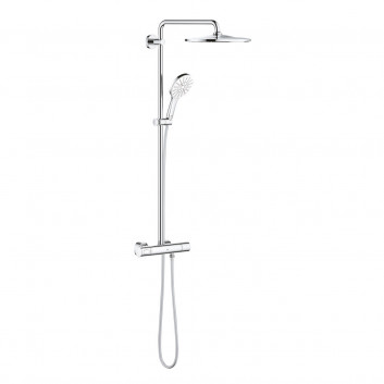 Душова система Grohe Rainshower SmartActive 310, на стіну, змішувач термостатичний, 2 виходи wody, хром