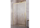 Двері душові для ніши Radaway Idea Gold DWJ, ліве, 150cm, розсувні, скло прозоре, profil золотий