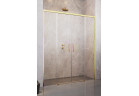 Двері душові для ніши Radaway Idea Gold DWD, 180cm, rozsuwane, скло прозоре, profil золотий