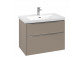 Шафка підраковинна Villeroy&Boch Subway 3.0. 973x576x462mm, 2 szuflady, taupe