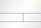 Кнопка спуску TECEsquare II, dwudzielny, металевий, білий матовий