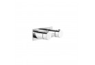 Термостатичний змішувач душовий Gessi Anello, прихований, 2 виходи wody, warm bronze brushed PVD