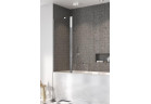 Ширма для ванни Radaway Nes 8 PND II 140, лівий, скло прозоре, 140x150cm, profil хром