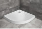 Акриловий піддон, напівкруглий Radaway DOROS A 80x80, білий