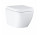 Підвісний унітаз Grohe Euro Ceramic, 49x37cm, bezkołnierzowa з сидінням з мікроліфтом, білий альпійський