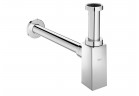 Сифон раковинний Roca Aqua, квадратний, 300mm, 1 1/4", хром