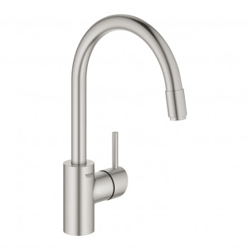 Змішувач для кухонних раковин Grohe Concetto, підлогова, одноважільний, висота 360mm, висувний злив, хром