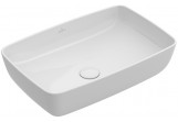 Умивальник на стільницю, прямокутна Villeroy & Boch Artis, 58 x 38 cm, Stone White