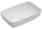 Умивальник на стільницю, прямокутна Villeroy & Boch Artis, 58 x 38 cm, Stone White