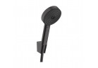 Фіксований душовий комплект Hansgrohe Pulsify Select S 105 3jet Relaxation зі шлангом 125 cm - чорний мат.