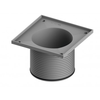 Ramka rusztu TECEdrainpoint S, 150x150mm, з пластика, без колосника