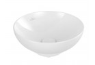 Умивальник на стільницю Villeroy & Boch Loop & Friends, кругла, 38cm, без переливу, Weiss Alpin