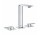Змішувач для раковини на 3 отвори Grohe Allure, підлогова, висота 228mm, клапан automatyczny, хром