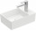 Умивальник настінний Villeroy & Boch Memento 2.0, 40x26cm, без переливу, отвір для змішувача, Weiss Alpin CeramicPlus
