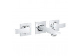Змішувач для раковини на 3 отвори Grohe Allure, прихований, кран 150mm, хром