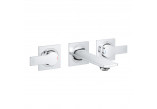 Змішувач для раковини на 3 отвори Grohe Allure, підлогова, висота 228mm, клапан automatyczny, хром