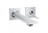 Змішувач для умивальника на 2 отвори Grohe Allure, прихований, кран 212mm, хром