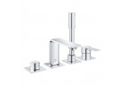 Змішувач для ванни на 4 отвори Grohe Allure, 2 виходи wody, кран 143mm, хром