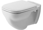 Раковина WC навісна Duravit D-Code, 54x35,5 cm HygieneGlaze, з полицею - біла