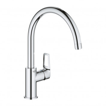 Змішувач для кухонних раковин Grohe BauLoop, підлогова, висота 332mm, obrotowa кран, хром