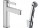 Змішувач для умивальника Hansgrohe Finoris, підлогова, висота 182mm, z główką Bidette і шлангом 160cm, хром