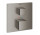 Змішувач душовий термостатичний Grohe Grohtherm Cube, прихований, dwa виходи wody, brushed hard graphite
