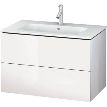 Шафка підраковинна Duravit L-Cube, навісна, білий, благородний блиск