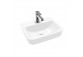Умивальник на стільницю Villeroy & Boch O.novo, 45x37cm, z переливом, отвір для змішувача, Weiss Alpin