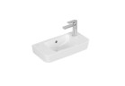 Навісний умивальник Villeroy&Boch O.novo, 50x25cm, z переливом, отвір для змішувача, Weiss Alpin