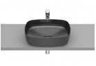 Roca Inspira Soft умивальник 50x37 cm прямокутна на стільницю - onyx