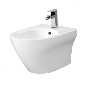 Bidet підвісний Cersanit Larga, 52x35,5cm, otwór na armaturę, білий