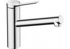 Кухонний змішувач Hansgrohe Zesis M33 1jet Eco, підлогова, висота 214mm, кран 220mm, хром
