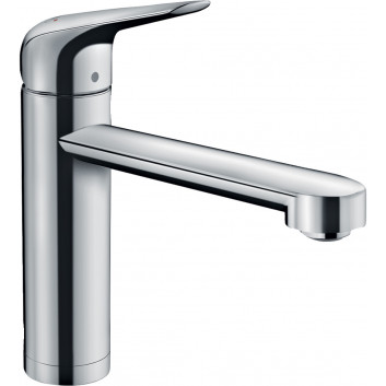 Кухонний змішувач Hansgrohe Zesis M33 1jet Eco, підлогова, висота 214mm, кран 220mm, хром