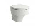 Підвісний унітаз Laufen Val rimless WC 390 x 530 mm, білий мат.