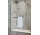 Душова кабіна walk-in Radaway Modo New Black II з вішаком, 120x200cm, скло прозоре, profil чорний