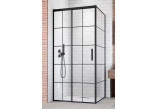 Бічна стінка S3 100 Radaway Eos DWD+S, przejrzysta, 1000x1970mm, profil хром