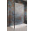 Фронт кабіни prysznicowej walk-in Radaway Modo New Black IV, 110x200cm, скло прозоре, profil чорний