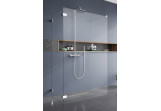 Бічна стінка W5 80 Radaway Euphoria Walk-In VI, przejrzysta, 786-796x2000mm, profil хром