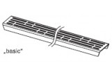 Колосник прямий TECE drainline Basic 700 mm глянець